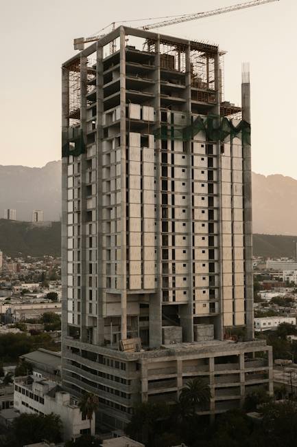 Tipos de hormigón para construcción de edificios